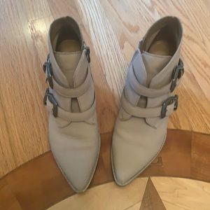 Franco Sarto buckle bootie